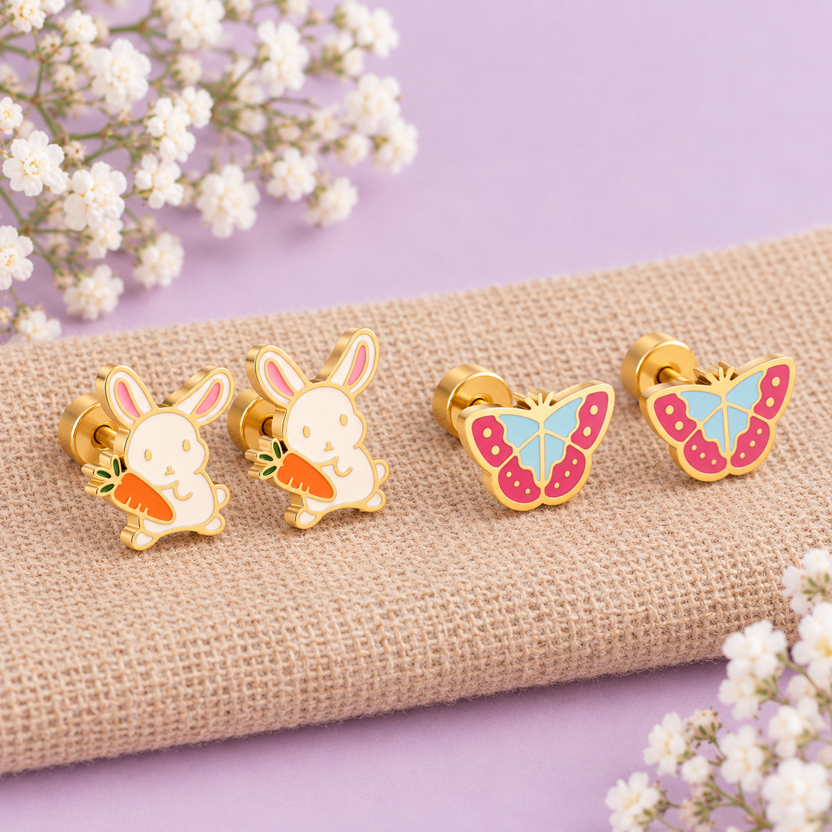 Collection Boucles d'Oreilles Jolie Faune