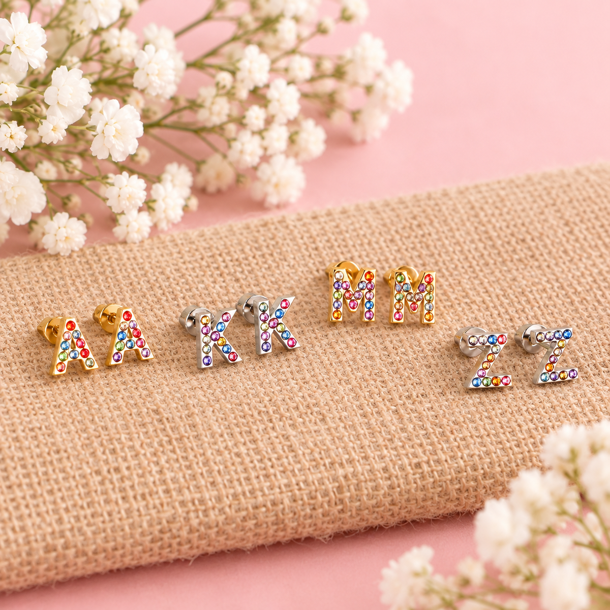 Collection Boucles d'Oreilles Initiale