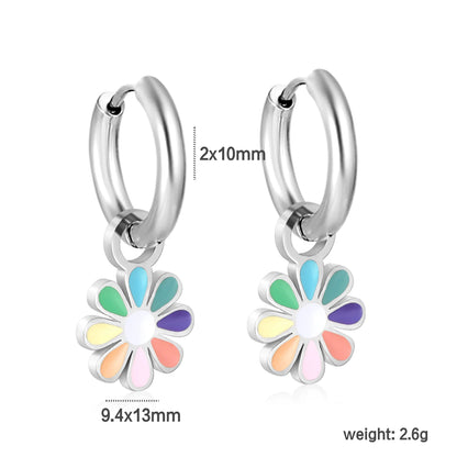 Boucles d'oreilles-Créoles Marguerite