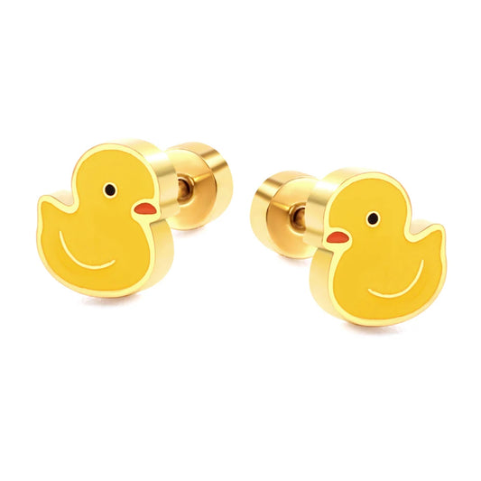 Boucles d'Oreilles- Puces Canard