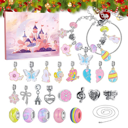 🎄 Calendrier de l’Avent Bracelet DIY – 24 Jours de Créativité