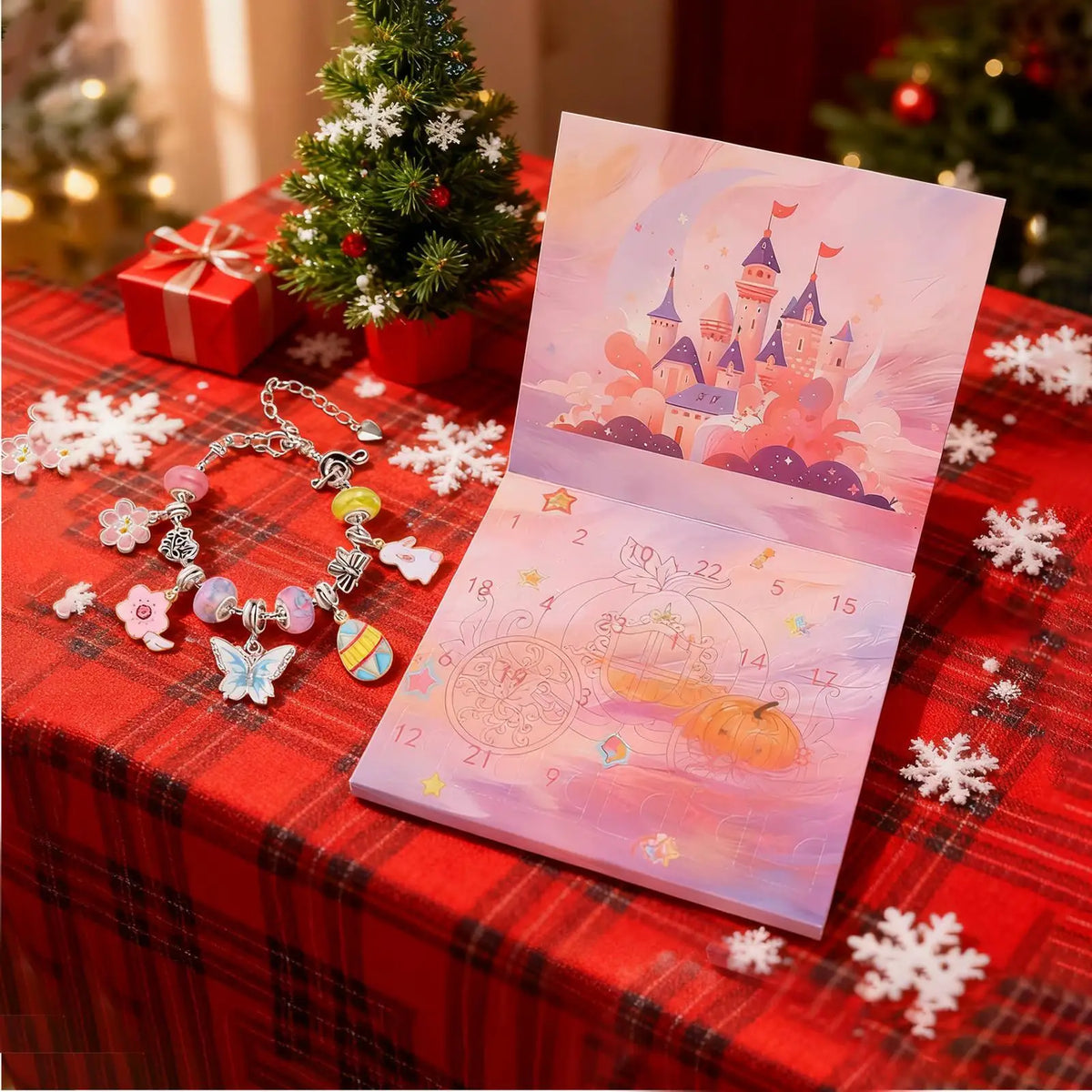 🎄 Calendrier de l’Avent Bracelet DIY – 24 Jours de Créativité
