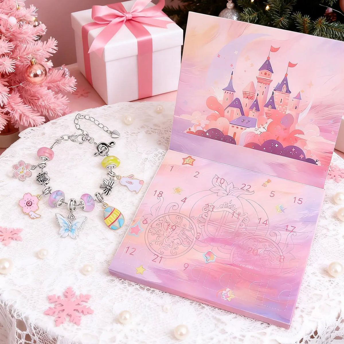 🎄 Calendrier de l’Avent Bracelet DIY – 24 Jours de Créativité