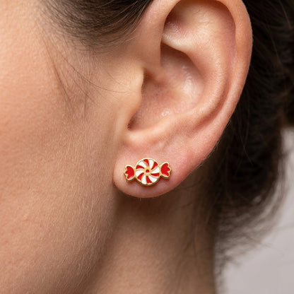 Boucles d'Oreilles- Puces Bonbon