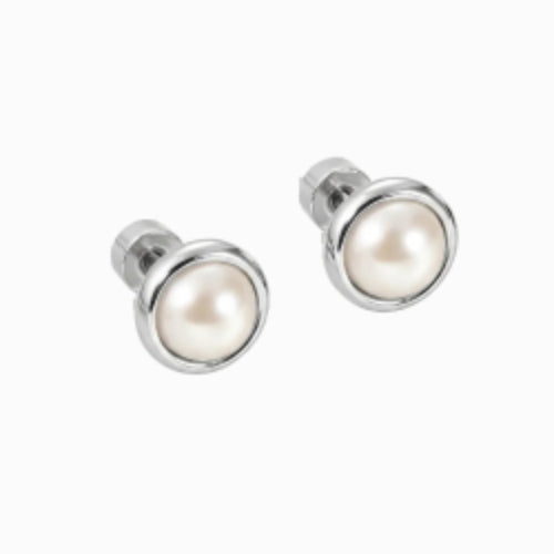 Boucles d'Oreilles-Puces Perle
