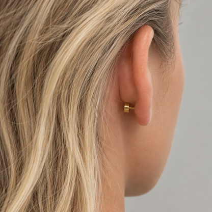 Boucles D'oreilles -Puces Lettres